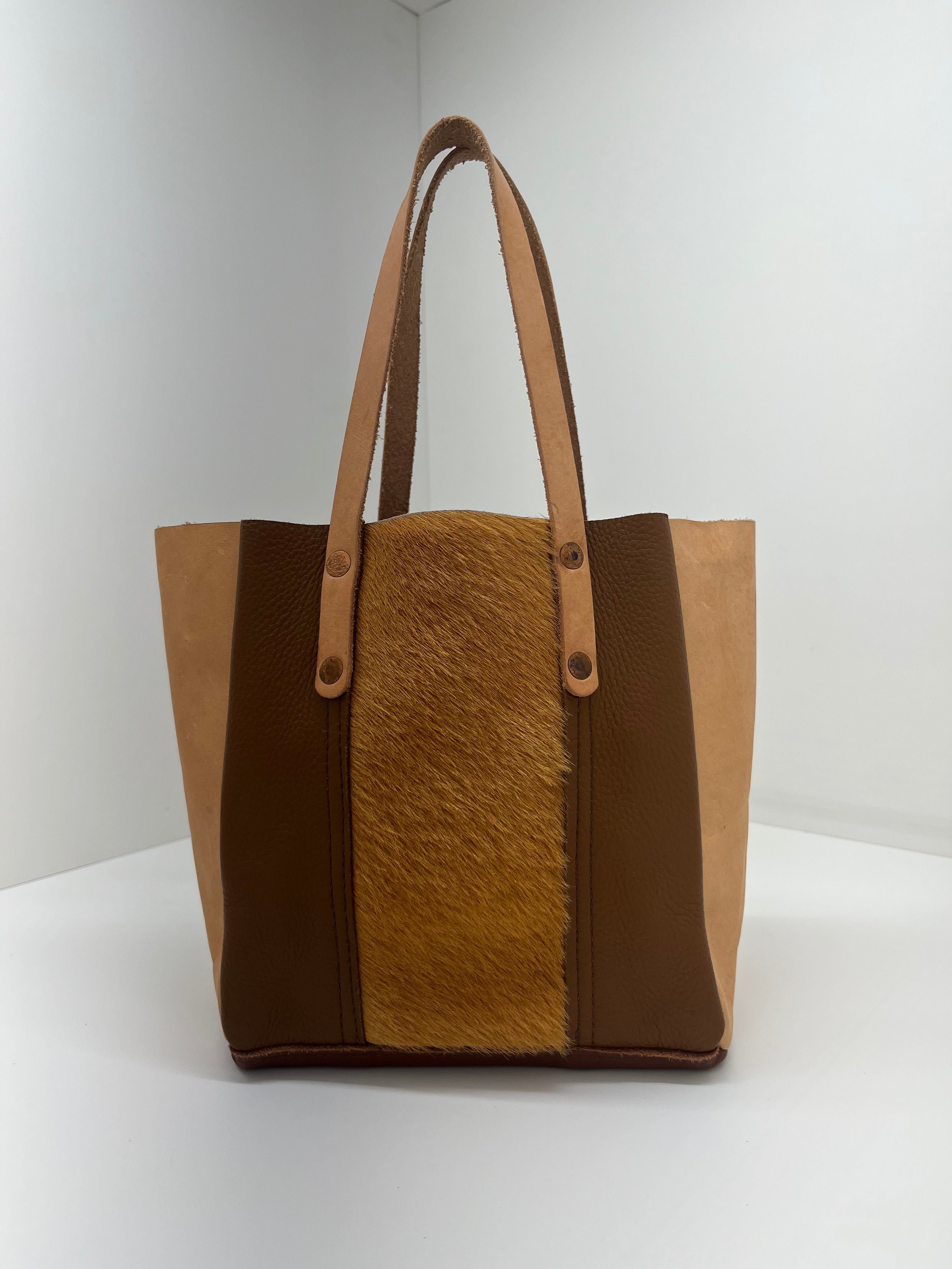 Mini Cow Tote - Handcrafted in Uvalde, Texas