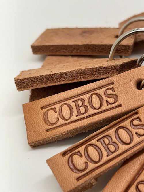 COBOS Keychain - Rock in sustainability