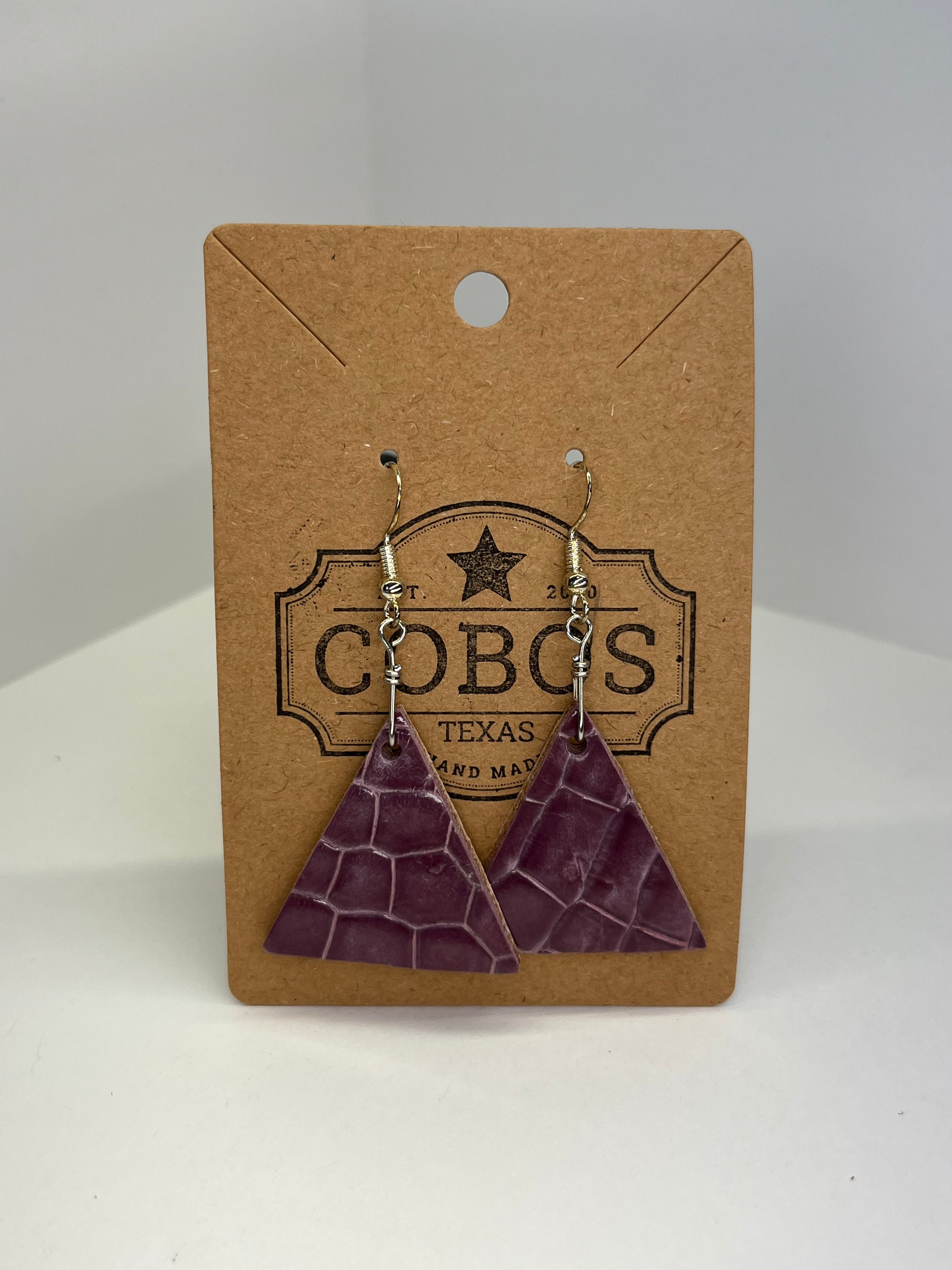 American Aligator Earrings