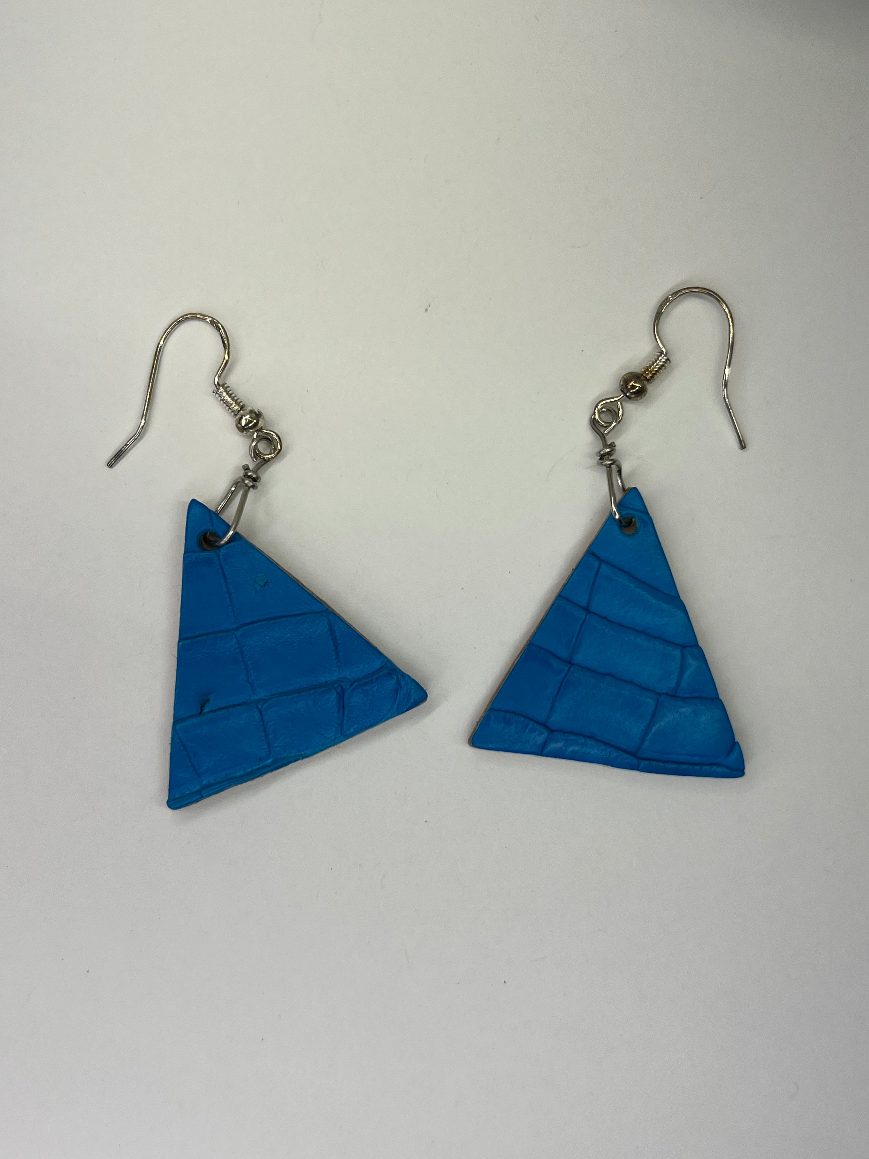American Aligator Earrings