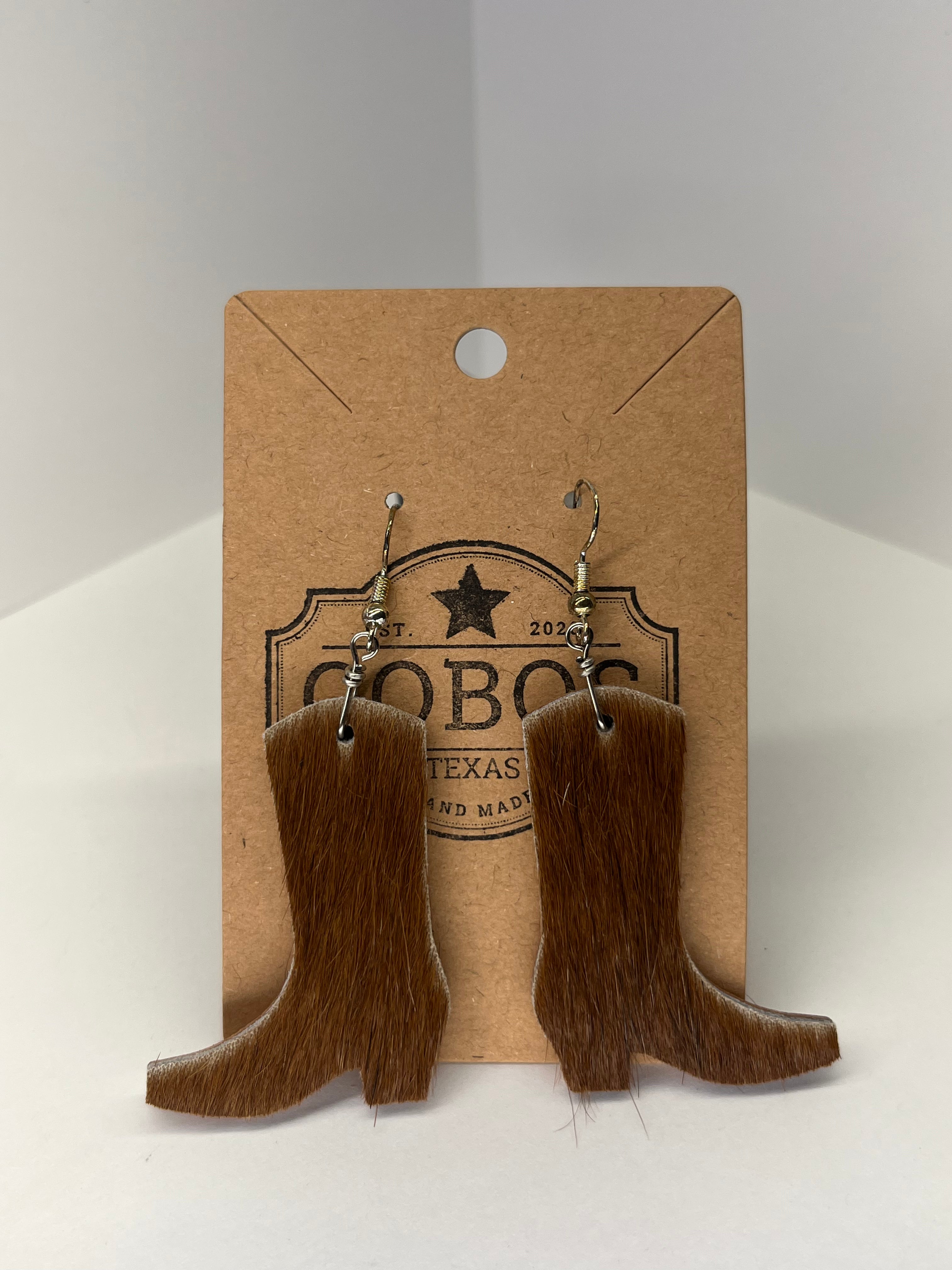 Boots - Leather Earring