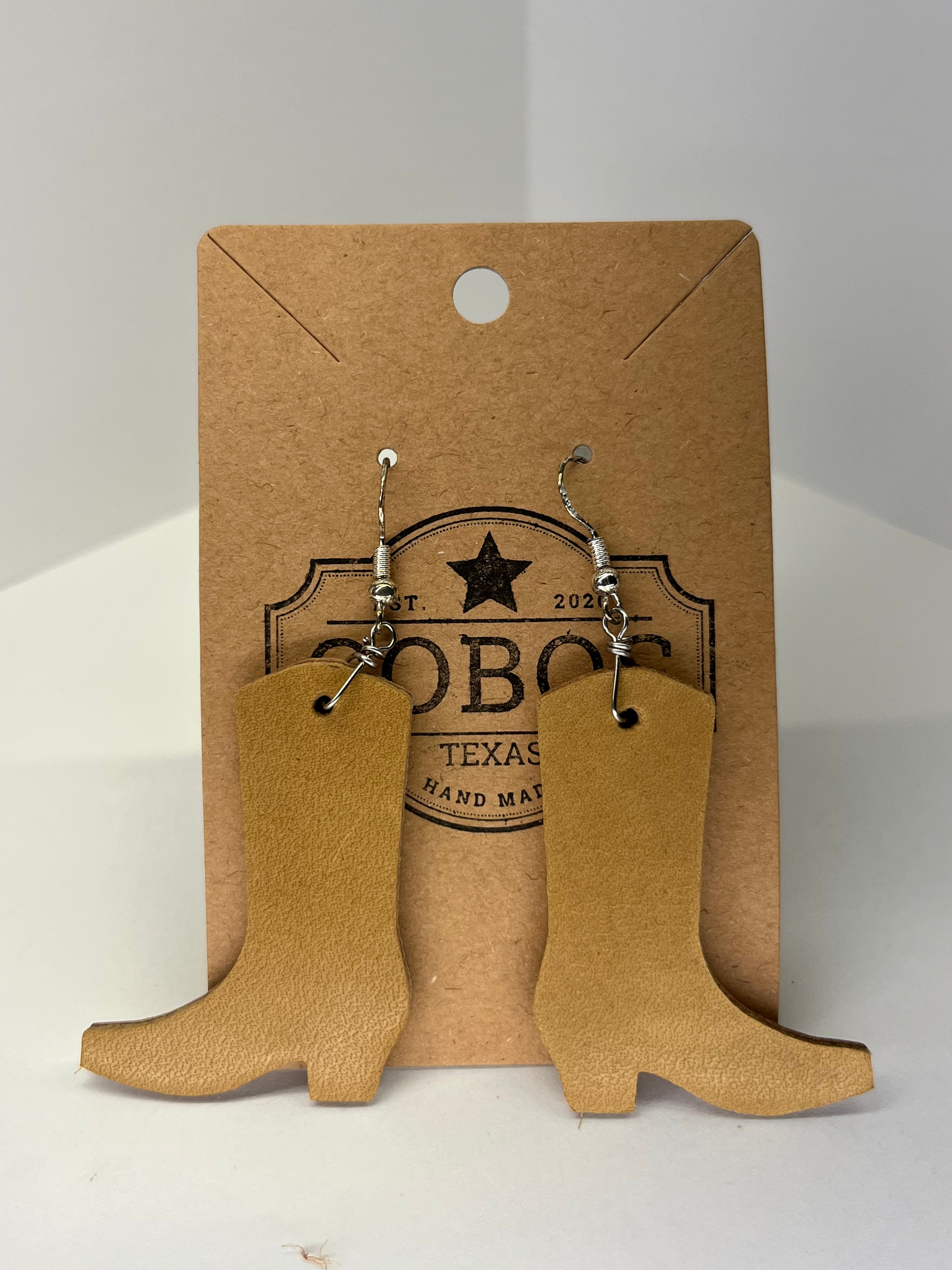 Boots - Leather Earring