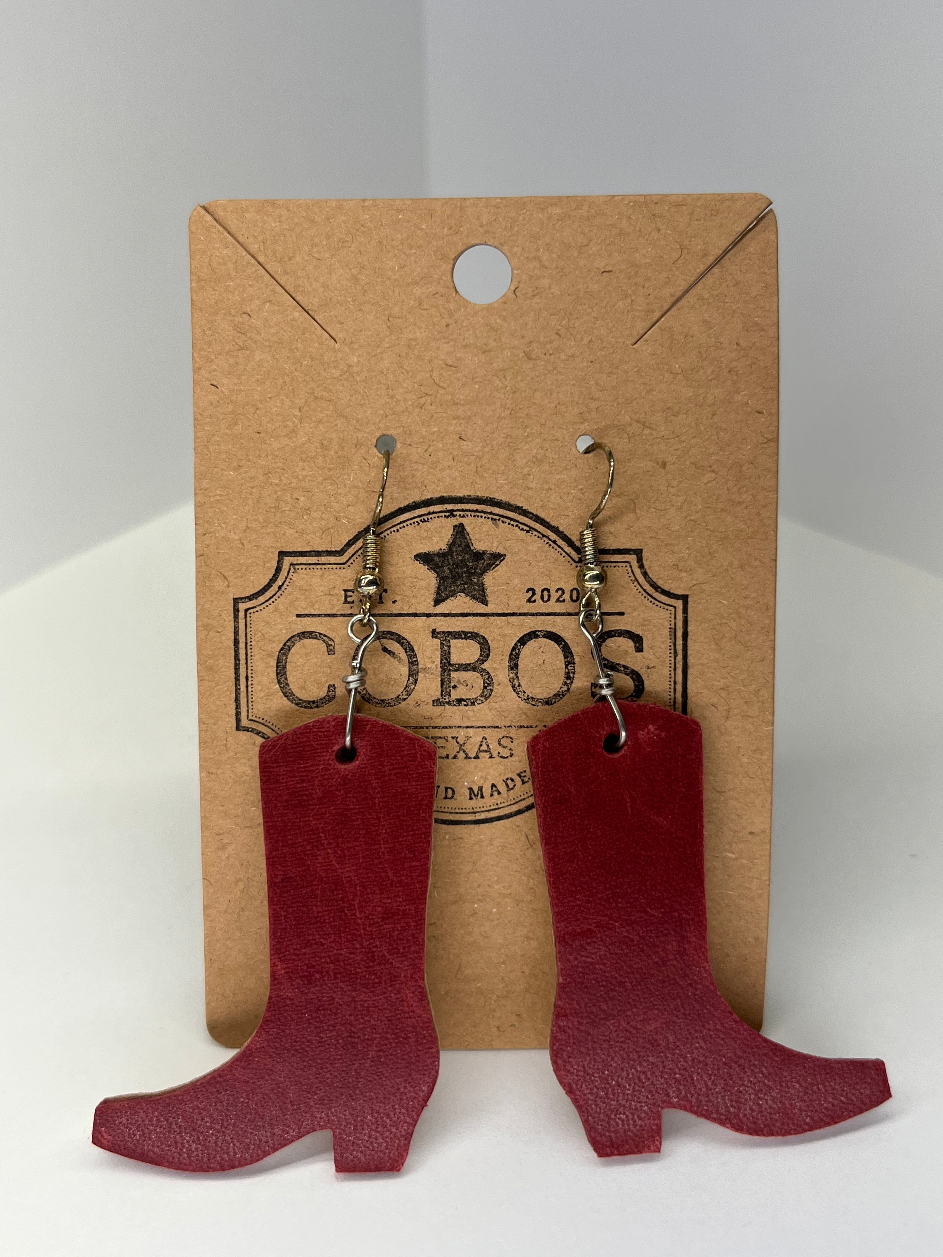 Boots - Leather Earring