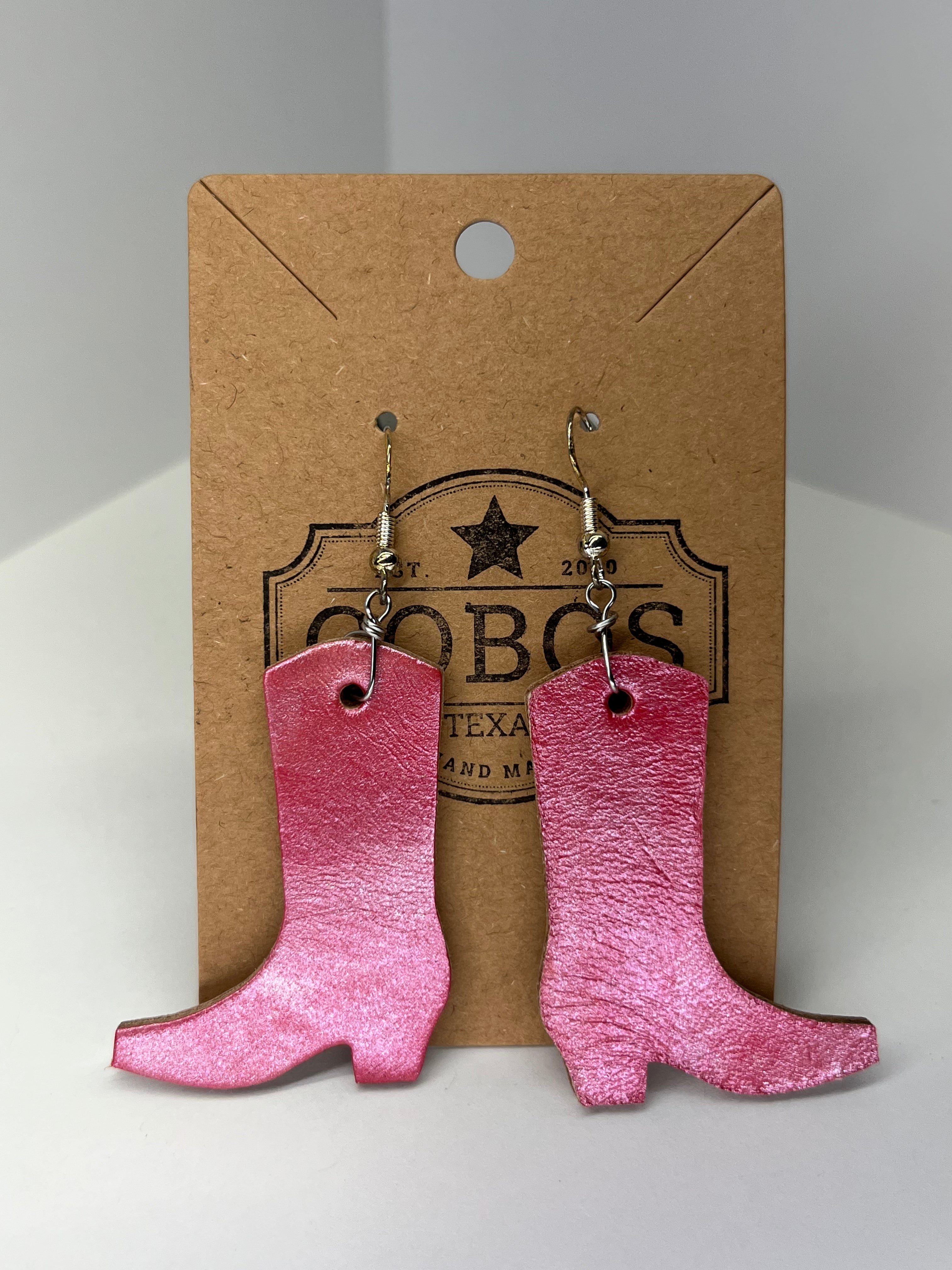 Boots - Leather Earring