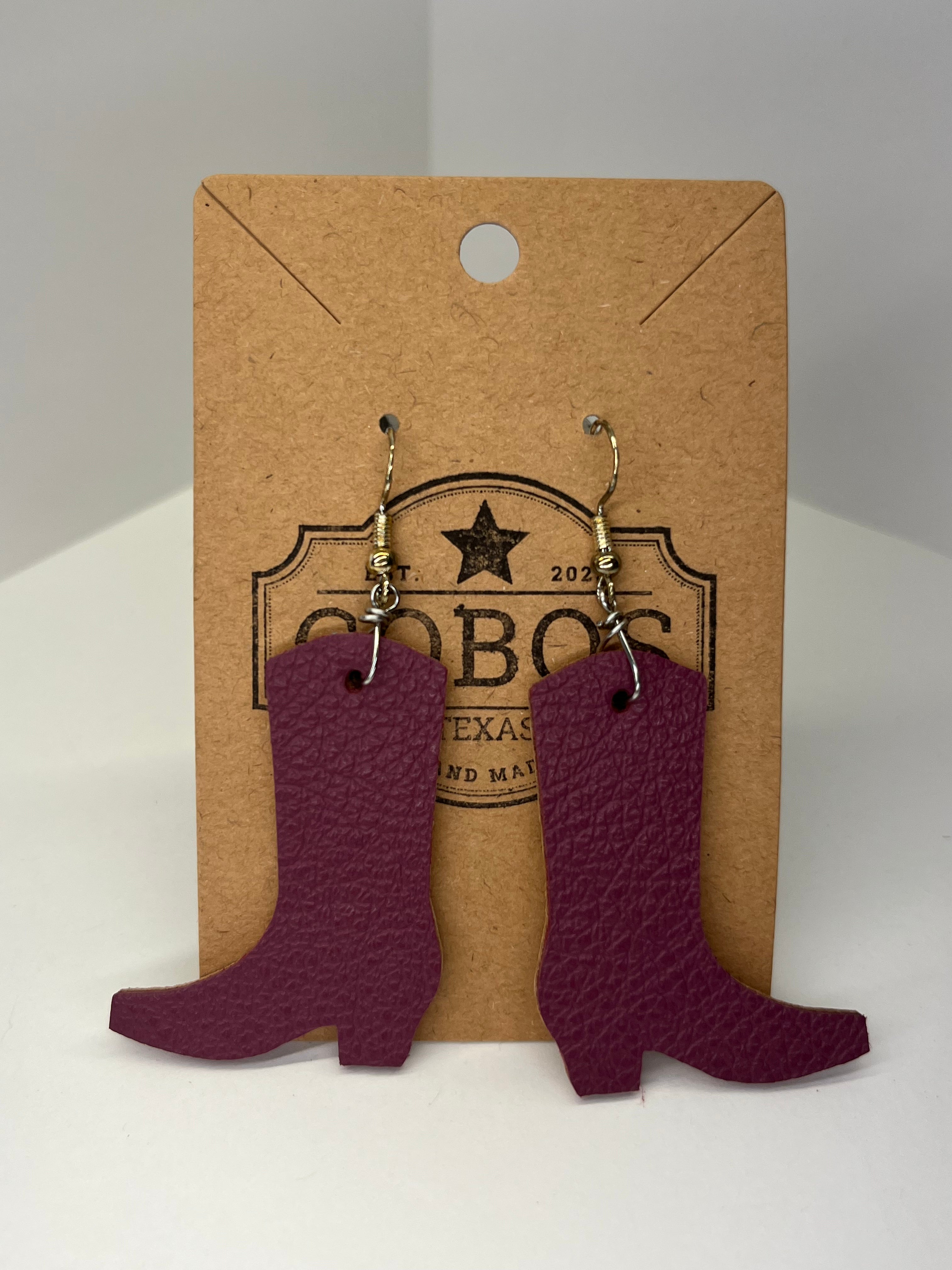 Boots - Leather Earring