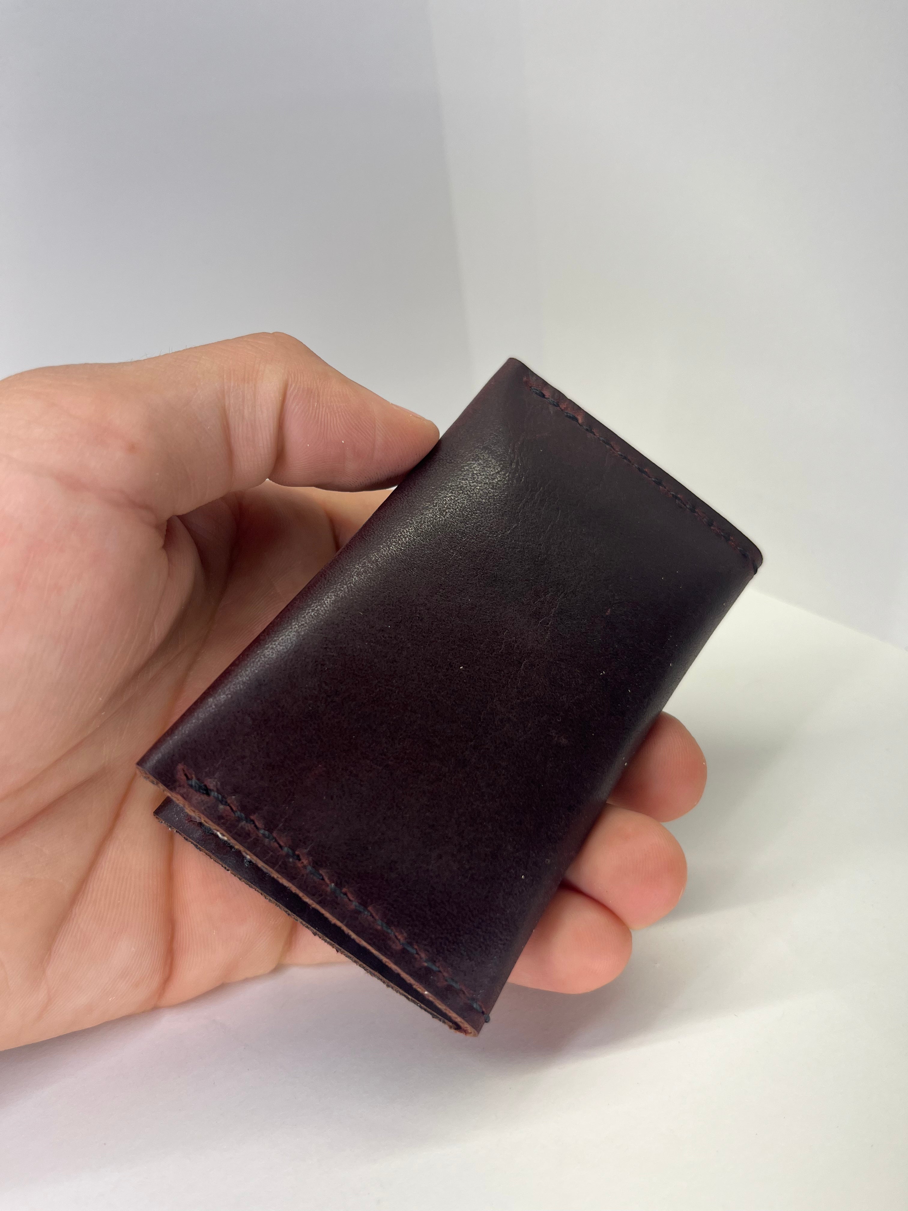Walker Wallet - small, compact, ready to carry your essential cards.