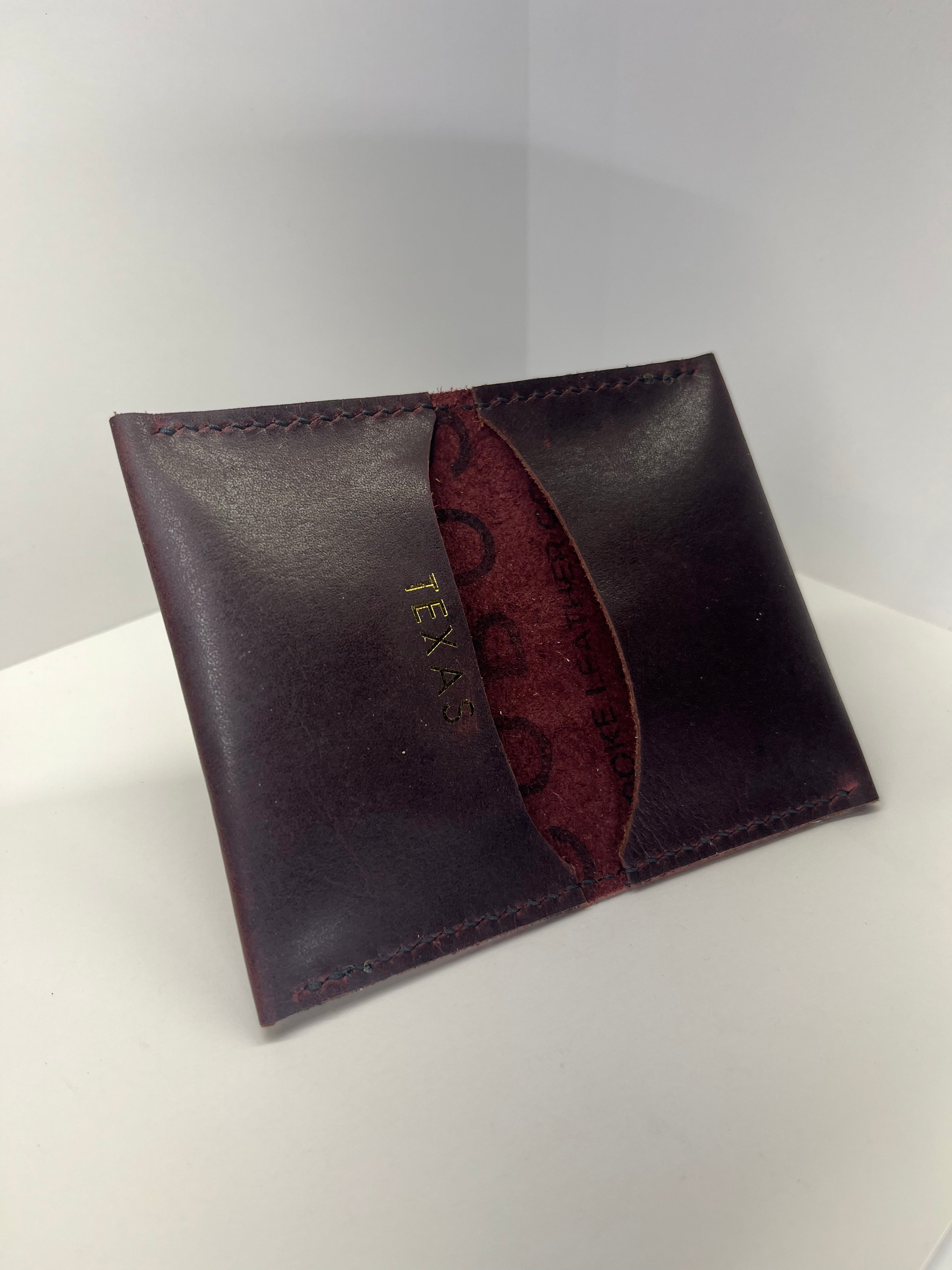 Walker Wallet - small, compact, ready to carry your essential cards.