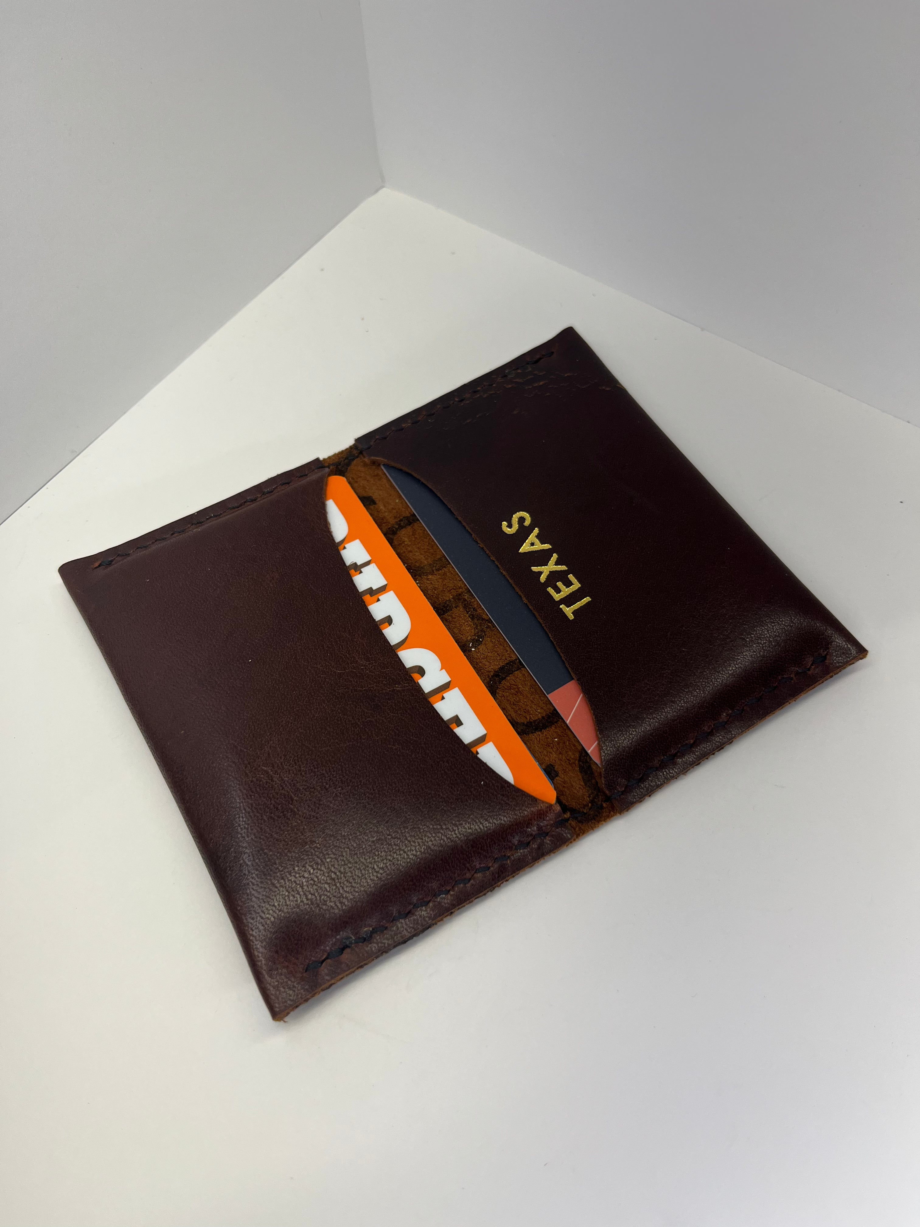 Walker Wallet - small, compact, ready to carry your essential cards.